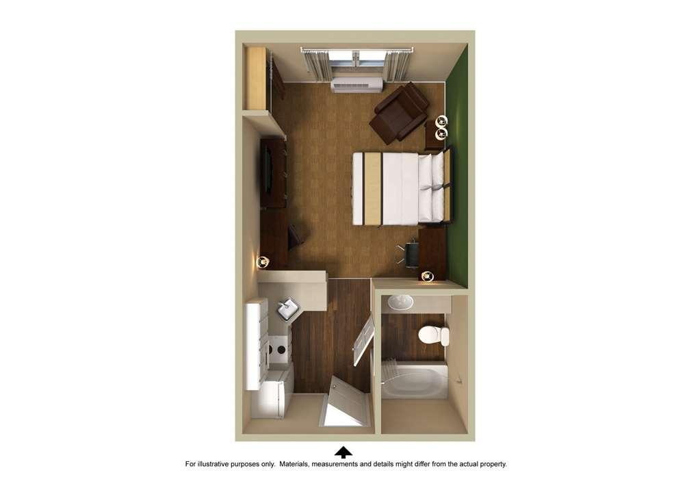 Extended Stay America Select Suites - Detroit - Roseville Ruang foto